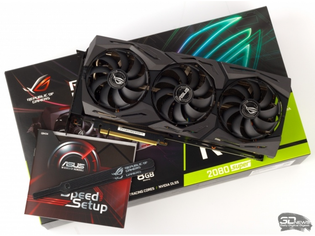 Обзор видеокарты ROG Strix GeForce RTX 2080 SUPER OC: в погоне за тишиной