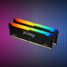 Оперативная память Kingston FURY Beast RGB KF432C16BB2AK2/16 DDR4 16GB (Kit 2x8GB) 3200MHz