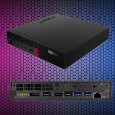 Компьютер ThinkCentre M720q, Intel i5-8500T (2.10GHz, 9MB), Windows 10 Pro 64, 8.0GB, 1x500GB SATA III,1x128GB SSD PCIe