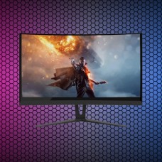 Монитор ЖК 27" GameMax GMX27C144 ‹1920*1080, LED, 144Hz, 1ms, колонки 3Wx2, изогнутый, black›